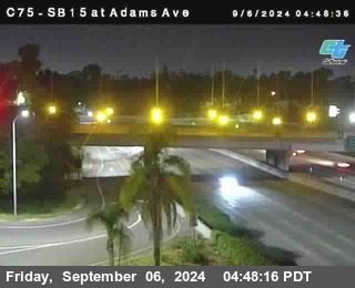 SB 15 at Adams Ave (On Ramp)