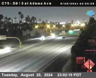 SB 15 at Adams Ave (On Ramp)