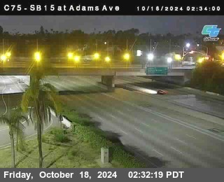 SB 15 at Adams Ave (On Ramp)