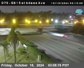 SB 15 at Adams Ave (On Ramp)