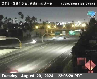 SB 15 at Adams Ave (On Ramp)