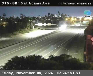 SB 15 at Adams Ave (On Ramp)