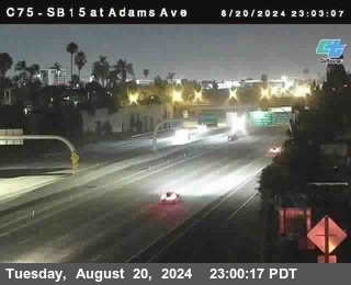 SB 15 at Adams Ave (On Ramp)