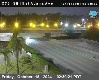 SB 15 at Adams Ave (On Ramp)