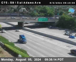 SB 15 at Adams Ave (On Ramp)