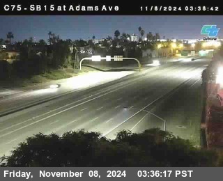 SB 15 at Adams Ave (On Ramp)