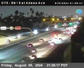 SB 15 at Adams Ave (On Ramp)