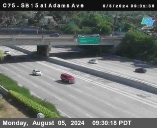 SB 15 at Adams Ave (On Ramp)