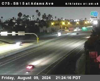 SB 15 at Adams Ave (On Ramp)