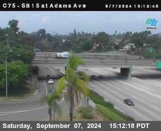 SB 15 at Adams Ave (On Ramp)