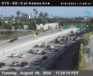 SB 15 at Adams Ave (On Ramp)