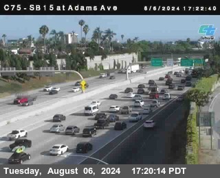 SB 15 at Adams Ave (On Ramp)