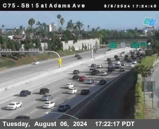 SB 15 at Adams Ave (On Ramp)