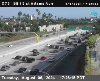 SB 15 at Adams Ave (On Ramp)