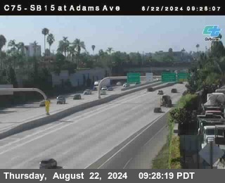 SB 15 at Adams Ave (On Ramp)