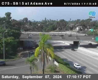 SB 15 at Adams Ave (On Ramp)