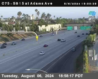 SB 15 at Adams Ave (On Ramp)