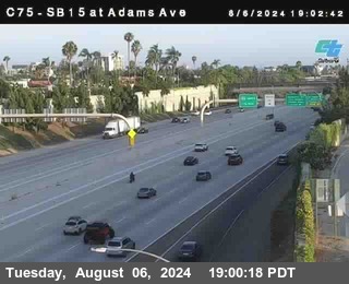 SB 15 at Adams Ave (On Ramp)