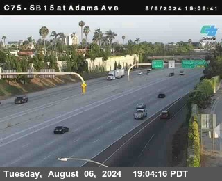 SB 15 at Adams Ave (On Ramp)