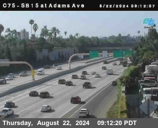 SB 15 at Adams Ave (On Ramp)