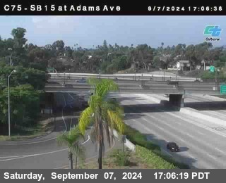 SB 15 at Adams Ave (On Ramp)