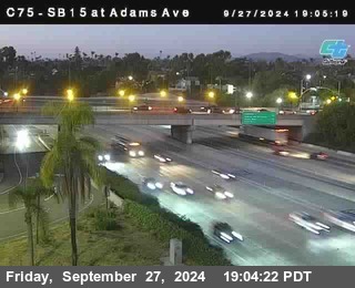 SB 15 at Adams Ave (On Ramp)