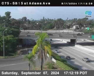 SB 15 at Adams Ave (On Ramp)