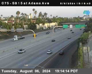 SB 15 at Adams Ave (On Ramp)