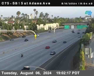 SB 15 at Adams Ave (On Ramp)