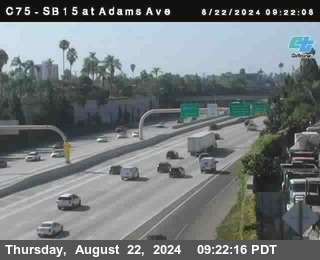 SB 15 at Adams Ave (On Ramp)