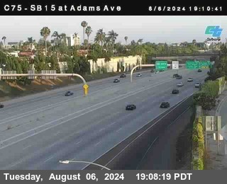 SB 15 at Adams Ave (On Ramp)