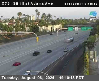 SB 15 at Adams Ave (On Ramp)