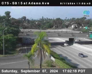 SB 15 at Adams Ave (On Ramp)