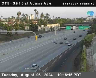 SB 15 at Adams Ave (On Ramp)