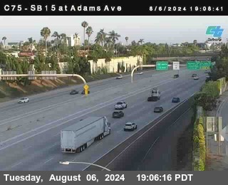 SB 15 at Adams Ave (On Ramp)