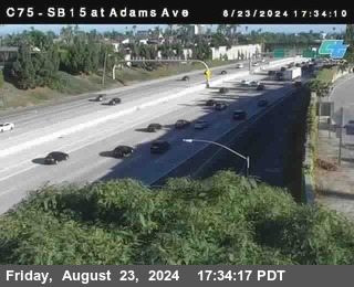 SB 15 at Adams Ave (On Ramp)