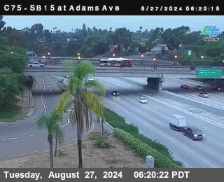 SB 15 at Adams Ave (On Ramp)