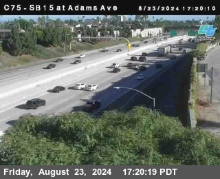 SB 15 at Adams Ave (On Ramp)