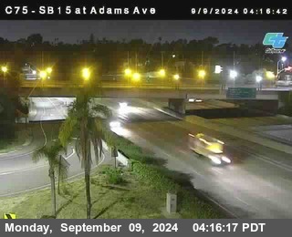 SB 15 at Adams Ave (On Ramp)