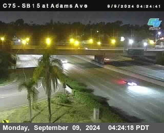 SB 15 at Adams Ave (On Ramp)