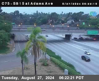 SB 15 at Adams Ave (On Ramp)