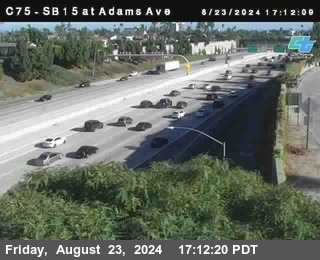 SB 15 at Adams Ave (On Ramp)