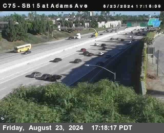 SB 15 at Adams Ave (On Ramp)