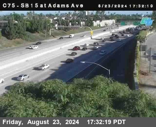 SB 15 at Adams Ave (On Ramp)