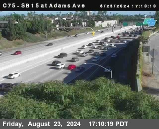 SB 15 at Adams Ave (On Ramp)