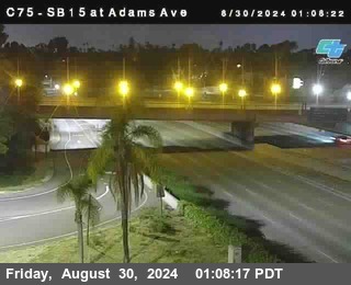 SB 15 at Adams Ave (On Ramp)