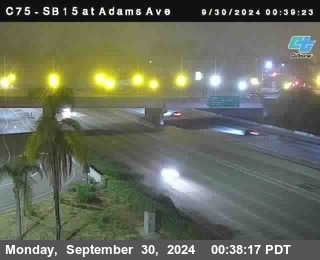 SB 15 at Adams Ave (On Ramp)