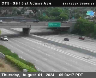 SB 15 at Adams Ave (On Ramp)