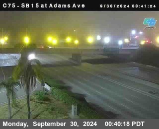 SB 15 at Adams Ave (On Ramp)