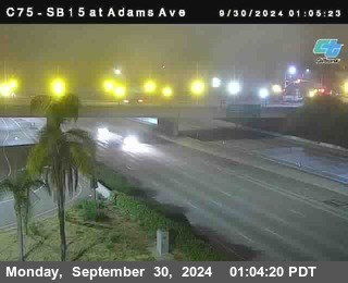 SB 15 at Adams Ave (On Ramp)